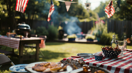 Cookout Celebration: Tasty BBQ Delights for 4th of July, Generative AI