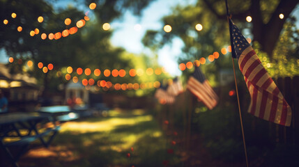 Festive Flavors: Delicious 4th of July BBQ with American Spirit, Generative AI