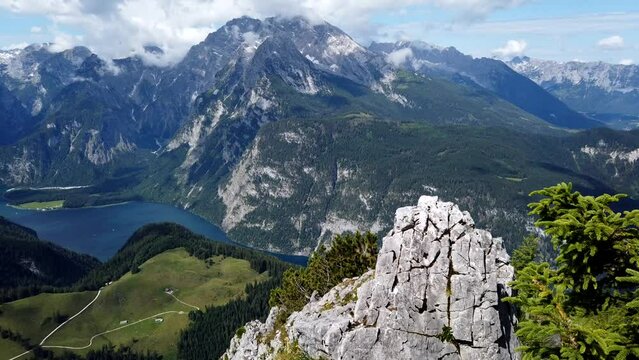 Zeitraffer Video mit dem Blick vom Jenner auf den K&ouml;nigssee