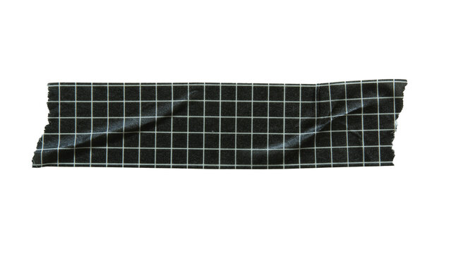 Black tape with grid pattern