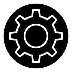 gear icon vector illustration