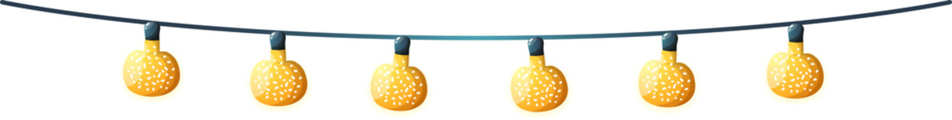 String Lights, Light bulb clipart
