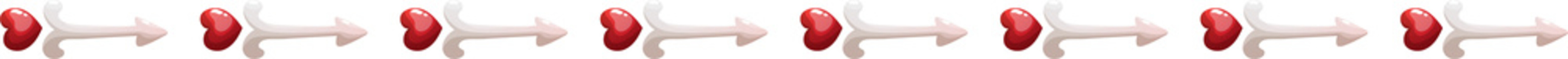 Pink and Red Valentine Borders