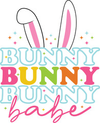 Bunny Bunny Babe
This is only digital download file. No physical items will be sent you. This file can be used many projects like t shirt, sign, mug, printing, silhouette so forth