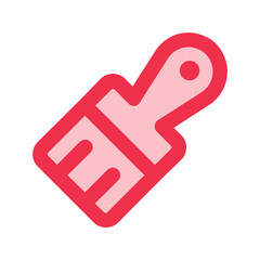 brush outline fill icon