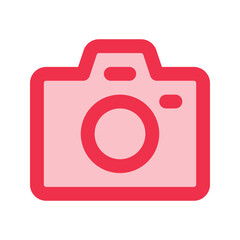 camera outline fill icon