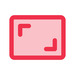 display frame outline fill icon