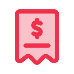 billing outline fill icon