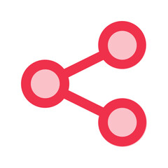 network outline fill icon