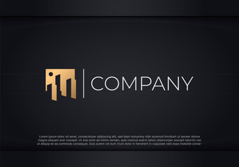 Luxury Building Logo Template Vector Icon Illustration Design