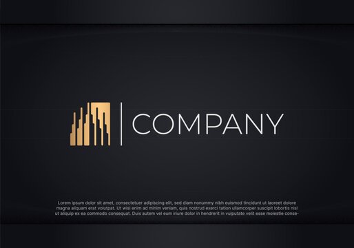 Luxury Building Logo Template Vector Icon Illustration Design