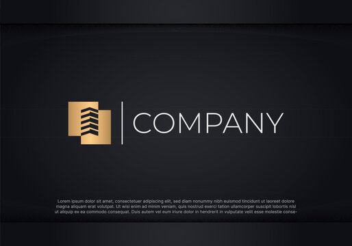 Luxury Building Logo Template Vector Icon Illustration Design