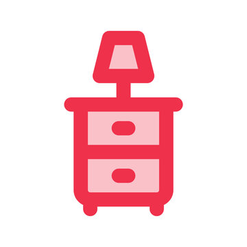 recommend clip art: night stand outline fill icon