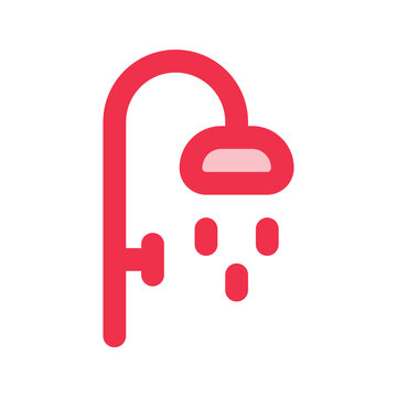 recommend clip art: shower outline fill icon