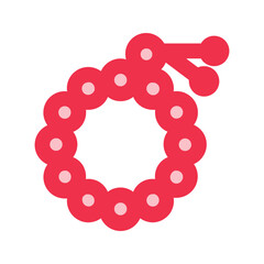 tasbih outline fill icon