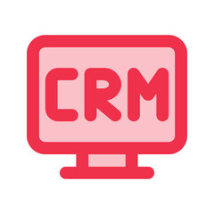 CRM outline fill icon