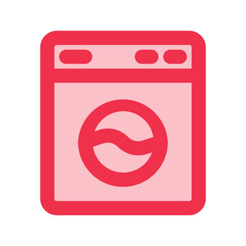 recommend clip art: laundry outline fill icon