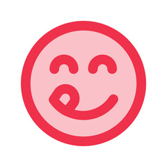 yummy outline fill icon