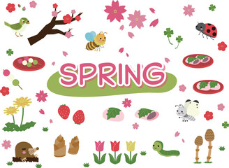 春に使える素材セット