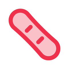 snowboard outline fill icon