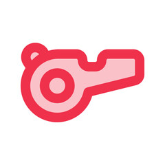 whistle outline fill icon