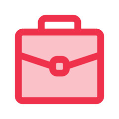 briefcase outline fill icon