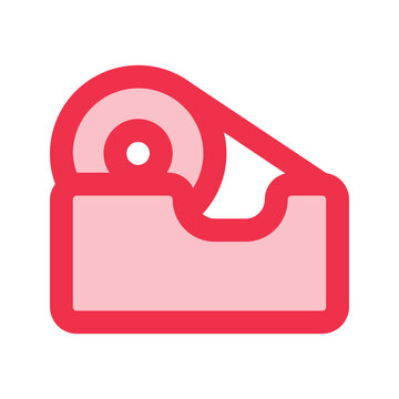 recommend clip art: tape outline fill icon