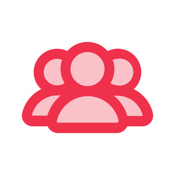 recommend clip art: team outline fill icon