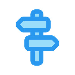 direction outline fill icon