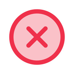 close outline fill icon