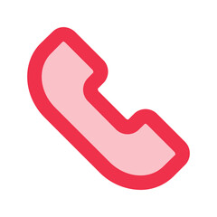 phone outline fill icon
