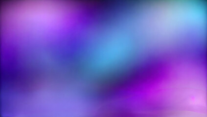 Obraz premium Watercolor blurred colored abstract background. Smooth transitions of iridescent colors. Gradient blue and purple backdrop.