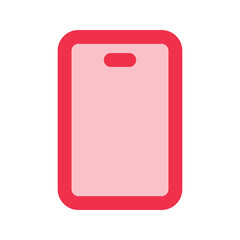 phone outline fill icon