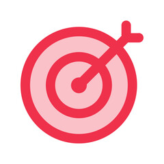 target outline fill icon