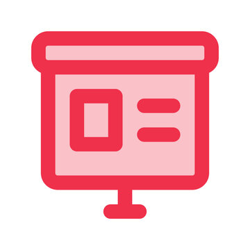 recommend clip art: presentation outline fill icon
