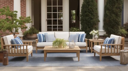 Fototapeta premium Outdoor Living Space