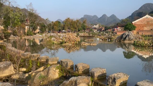 village in the mountains