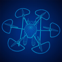 Military Combat Bomber Drone