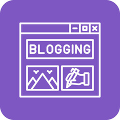 Blogging Icon