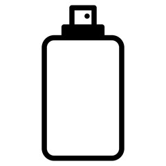 Perfume spray bottle icon