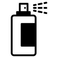 Perfume spray bottle icon