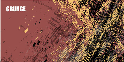 Abstract grunge texture brown color background vector