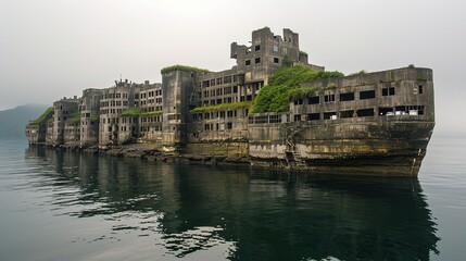 Fototapeta premium A Mysterious Island Abandoned for Centuries 
