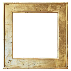 Vintage gold picture frame, ideal for art display, interior design, and elegant presentations.