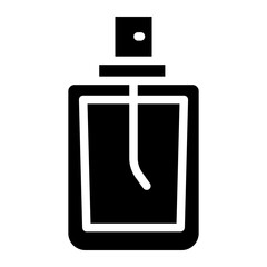 Perfume spray bottle icon