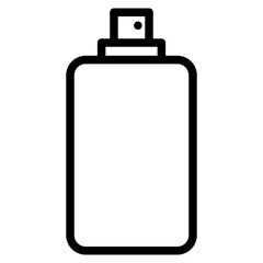 Perfume spray bottle icon