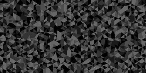 Abstract geometric background vector seamless technology gray and white background. Minimal geometric pattern gray Polygon Mosaic triangle Background, business and corporate background.