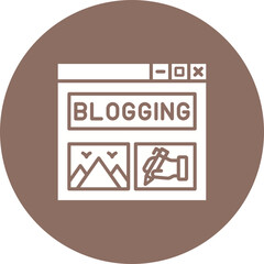 Blogging Icon