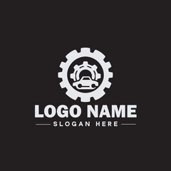  Automotive logo Auto shop logo auto dealership logo auto repair logo Icon clean flat modern minimalist business vehicle logo editable vector