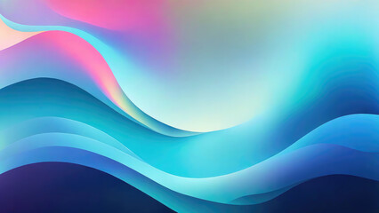 Obraz premium Abstract colored background with smooth flows and gradients of different colors and shades. Aesthetics and minimalism.
